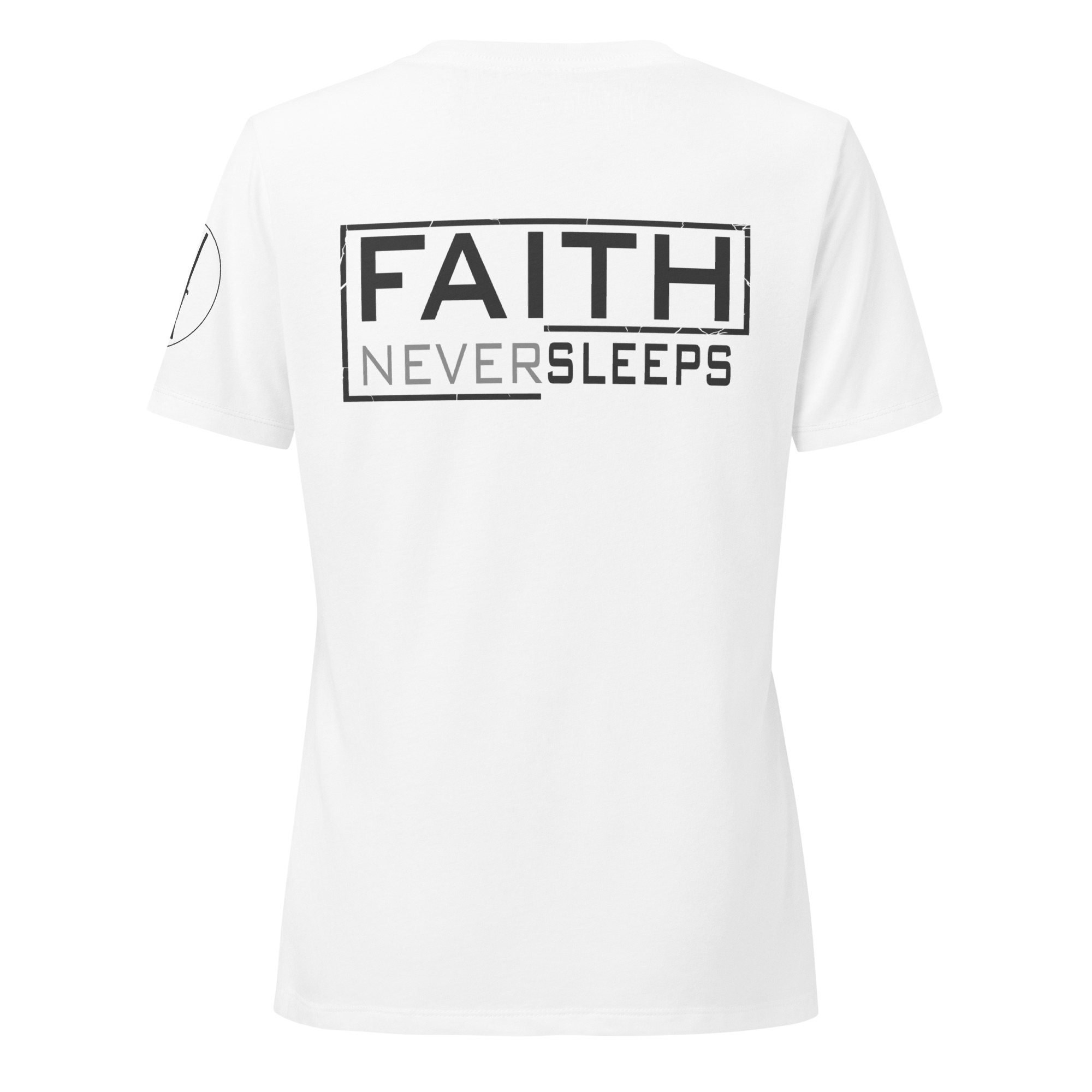 2 Corinthians 5:7 | UNSHAKEN | V-neck | Faith Never Sleeps - Image 4