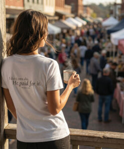 Colossians 2:14 | UNSHAKEN | V-Neck | Not Earned