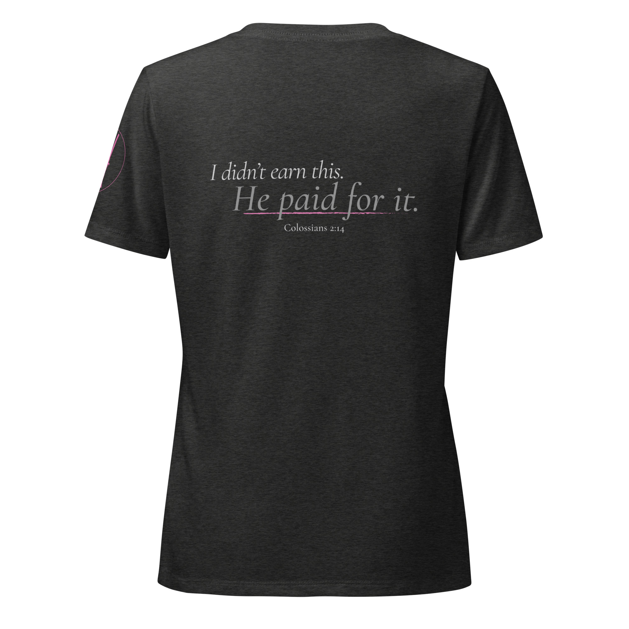 Colossians 2:14 | UNSHAKEN | V-Neck | Not Earned - Image 4
