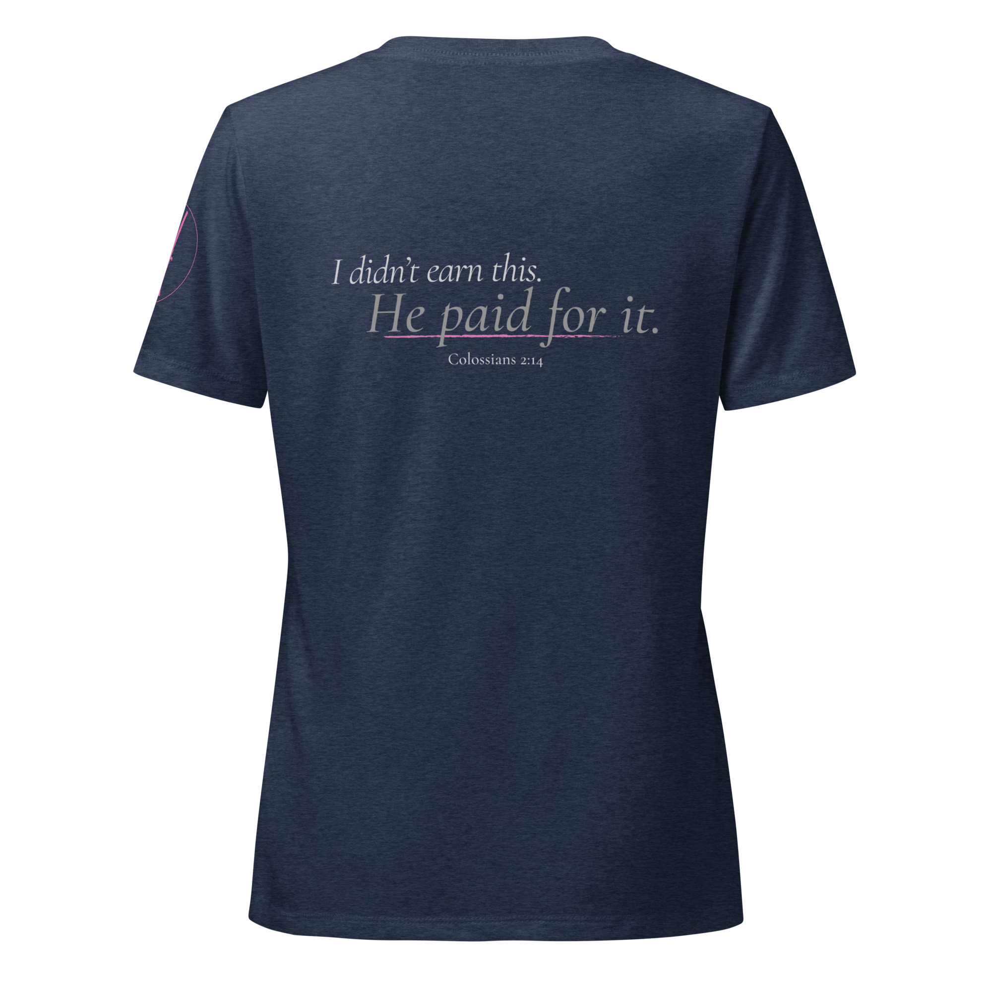 Colossians 2:14 | UNSHAKEN | V-Neck | Not Earned - Image 7