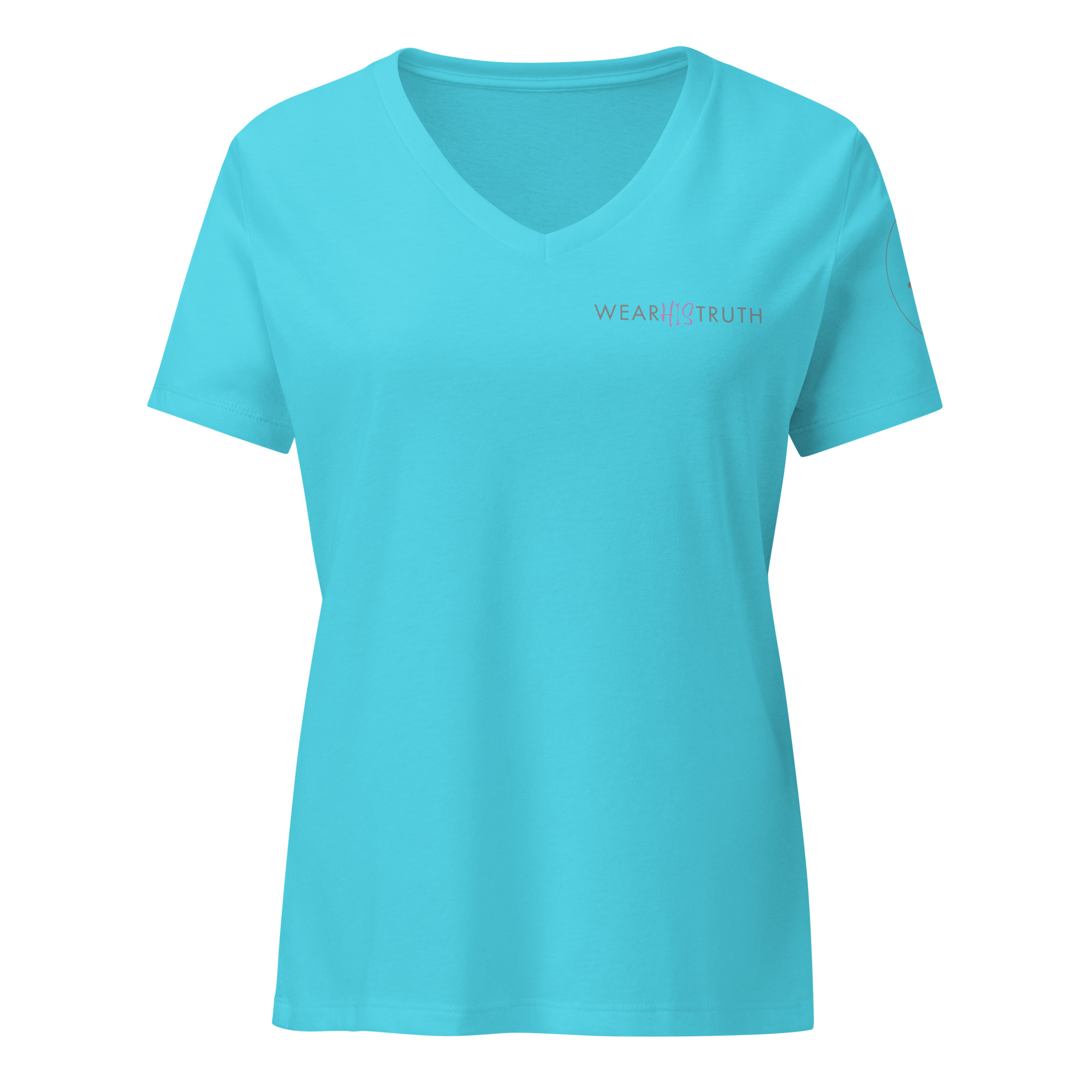 Turquoise Isaiah 40:31 Christian t-shirt