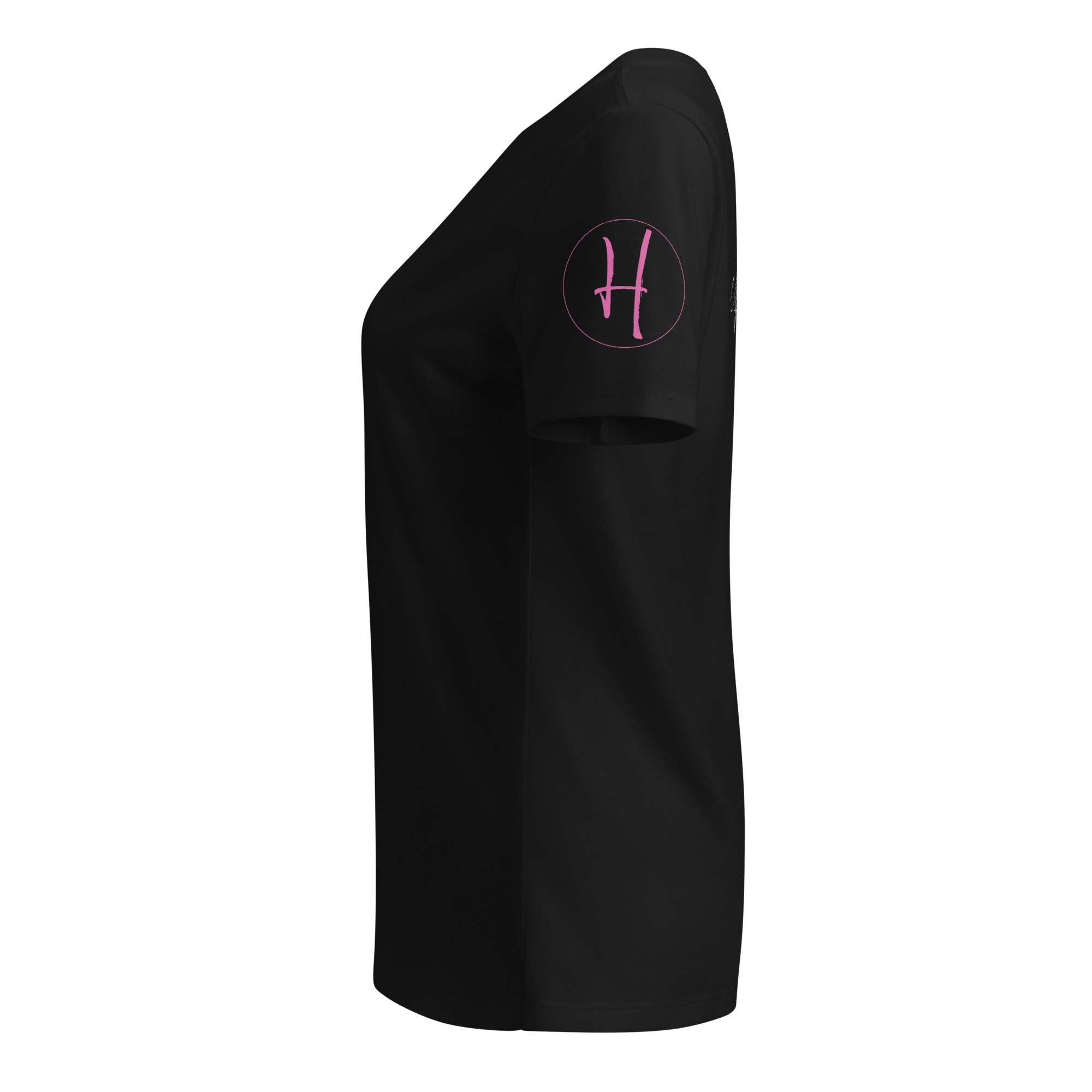 Psalm 118:6 | Virtue | V-neck | Pink - Image 13