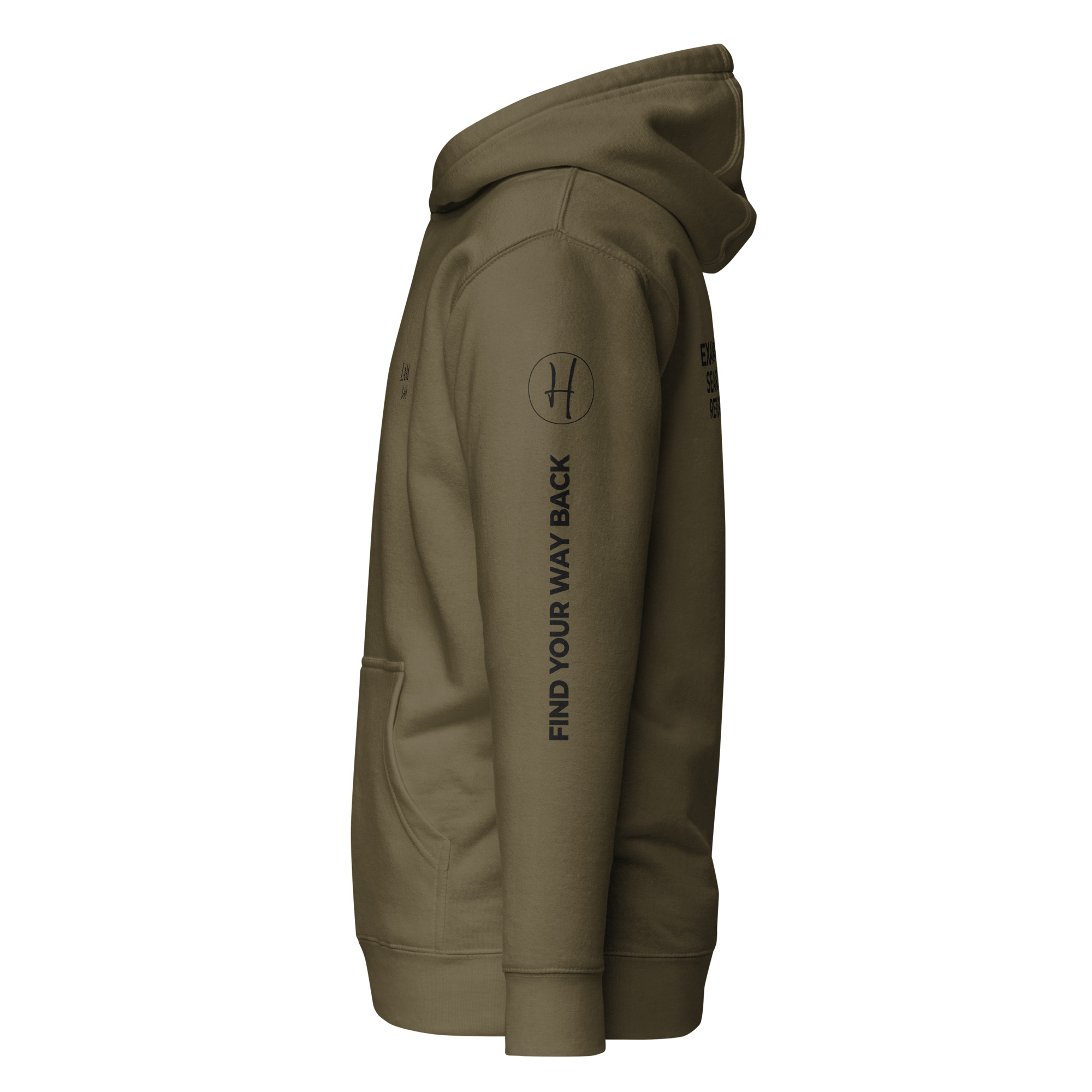 Lamentations 3:40 | Blackout Hoodie | Examine, Search, Return - Image 10