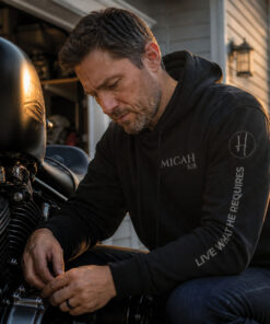 Micah 6:8 | Blackout Hoodie | Justice, Mercy, Humility