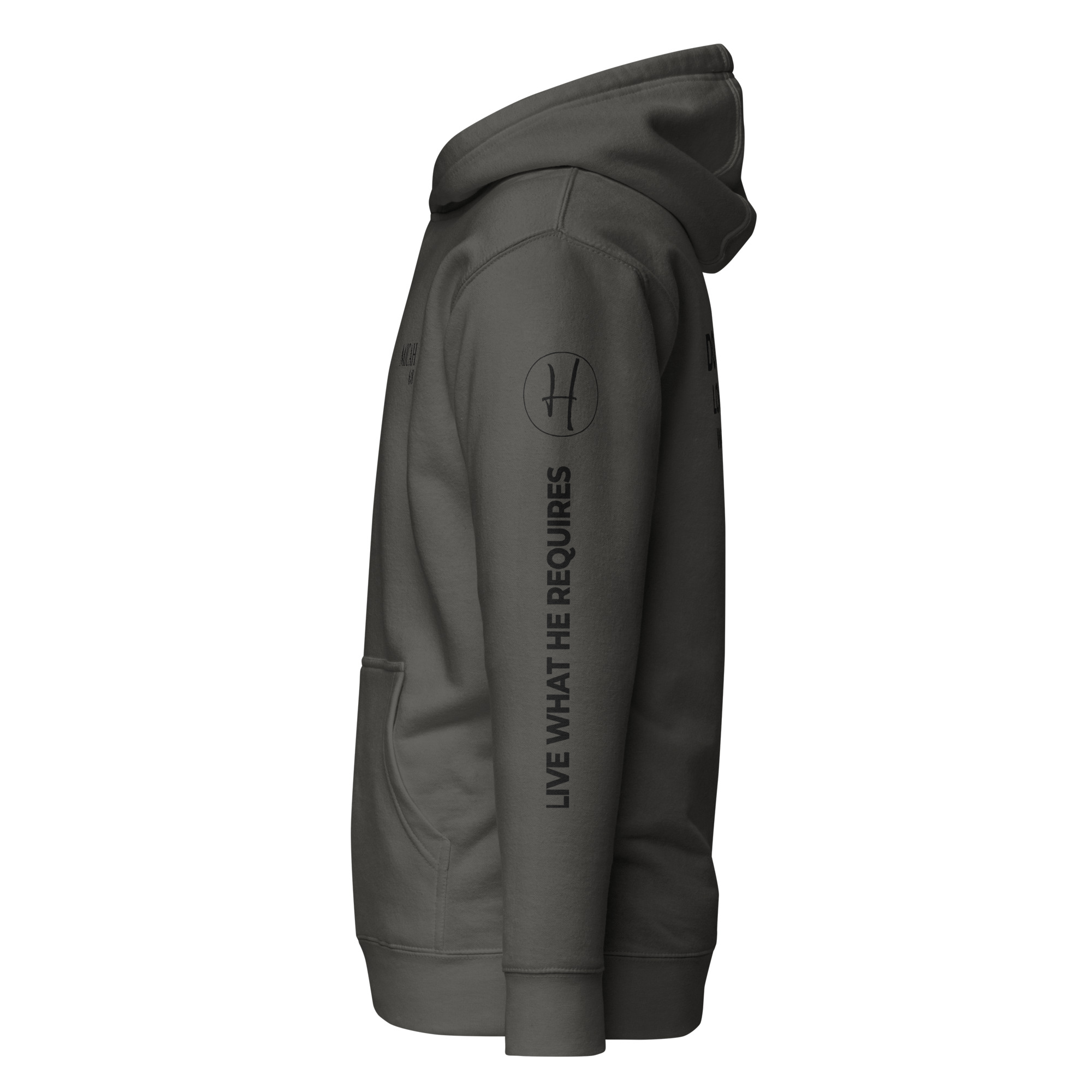 Micah 6:8 | Blackout Hoodie | Justice, Mercy, Humility - Image 7