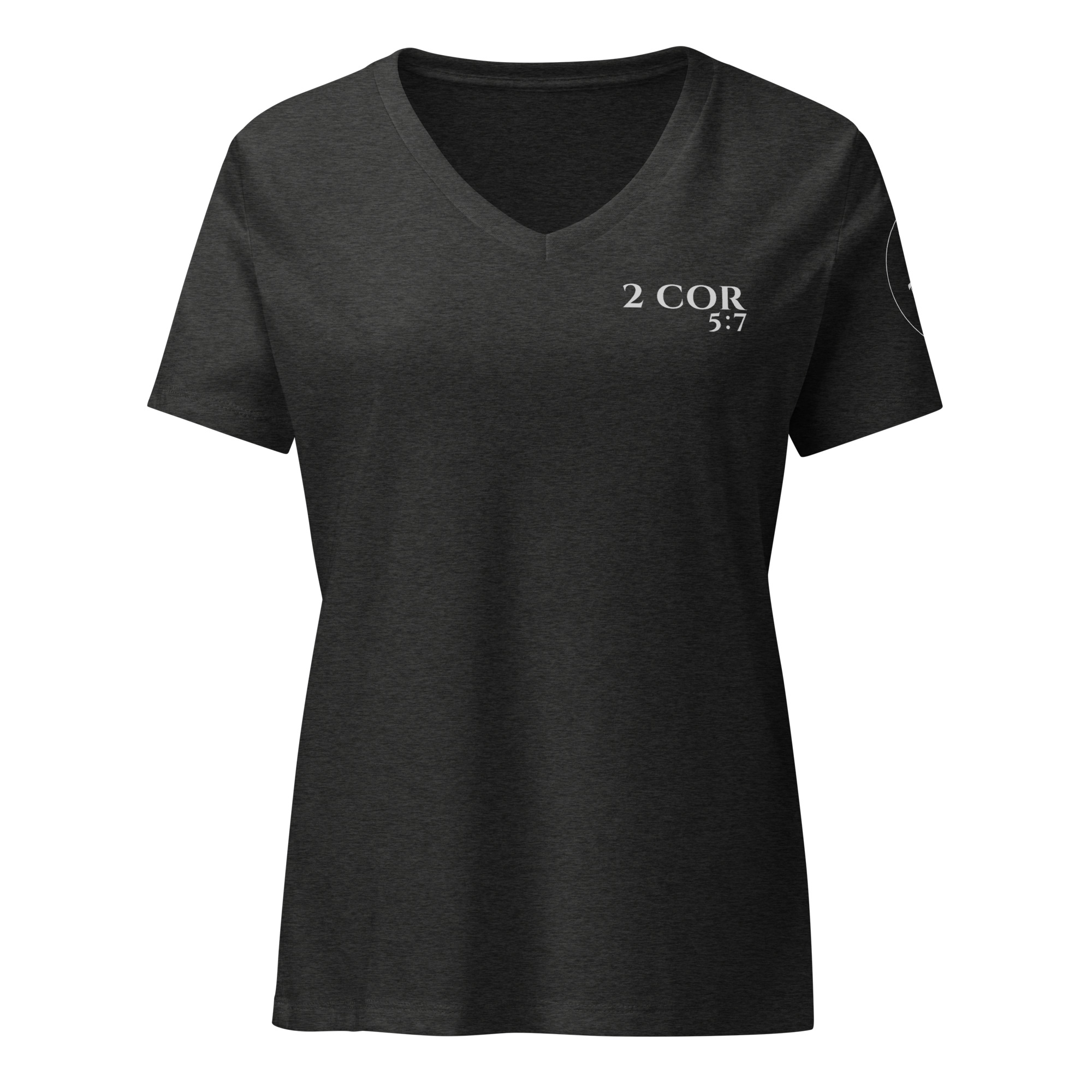 2 Corinthians 5:7 | UNSHAKEN | V-neck | Faith Never Sleeps - Image 9